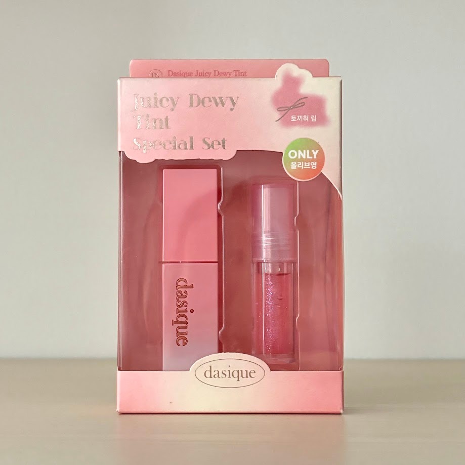 [Special set] Son tint bóng DASIQUE JUICY DEWY TINT + son bóng mini