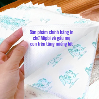 Lót Phân Su Sơ Sinh Mipbi Miếng lót phân su cho bé sơ sinh 3 lớp Gói 30 Miếng LS-01