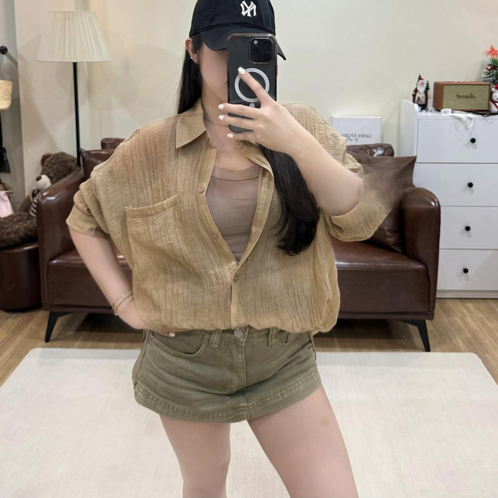 Chân Váy Bò Nâu MIAA Dáng A Form Siêu Đẹp Dễ Mix Cạp Cao Siêu Tôn Dáng , Chân Váy Bò Dáng A Cao Cấp | BigBuy360 - bigbuy360.vn