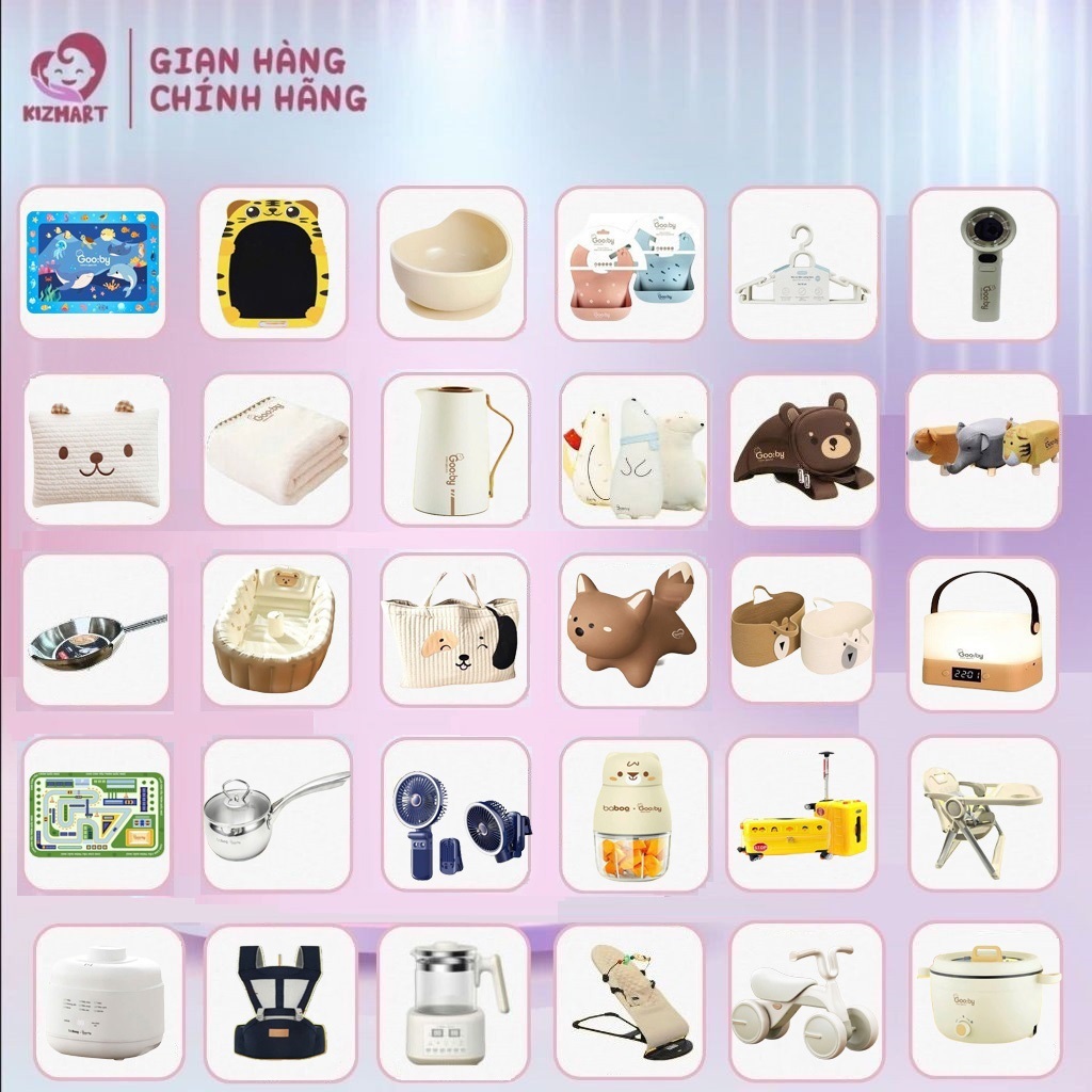 Quà tặng bỉm Gooby, bán riêng các loại quà bỉm gooby