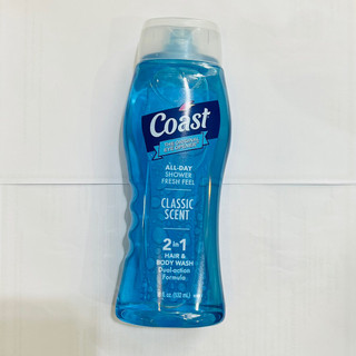 [ Mẫu mới ] Tắm gội Coast Mỹ 532ml