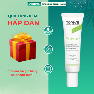 Kem Dưỡng Nâng Tone, Giảm Mụn Noreva Exfoliac BB Cream Light