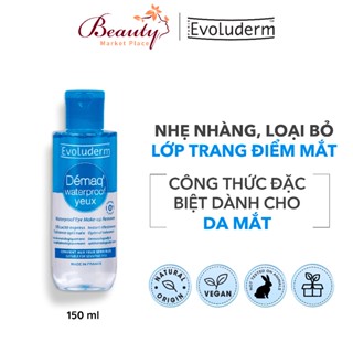 Nước tẩy trang Evoluderm tác động kép dịu nhẹ dành cho mắt 150ml