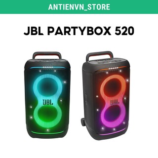 Loa Tiệc Bluetooth JBL PartyBox 520, Kèm Pin, Ghép Nối AuraCast, Công Suất 400W - Bảo Hành 12 Tháng