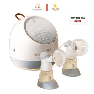 Máy hút sữa điện đôi cao cấp Moaz Bebe MB110 cho mẹ - Monnie Kids