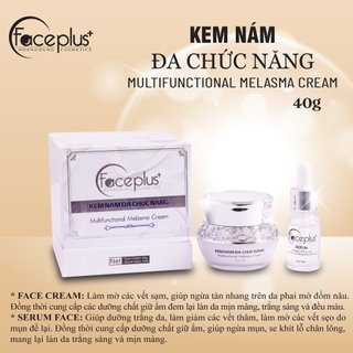 Bộ kem nám FacePlus+ đa chức năng 40gr (tặng serum 20ml và mặt nạ)