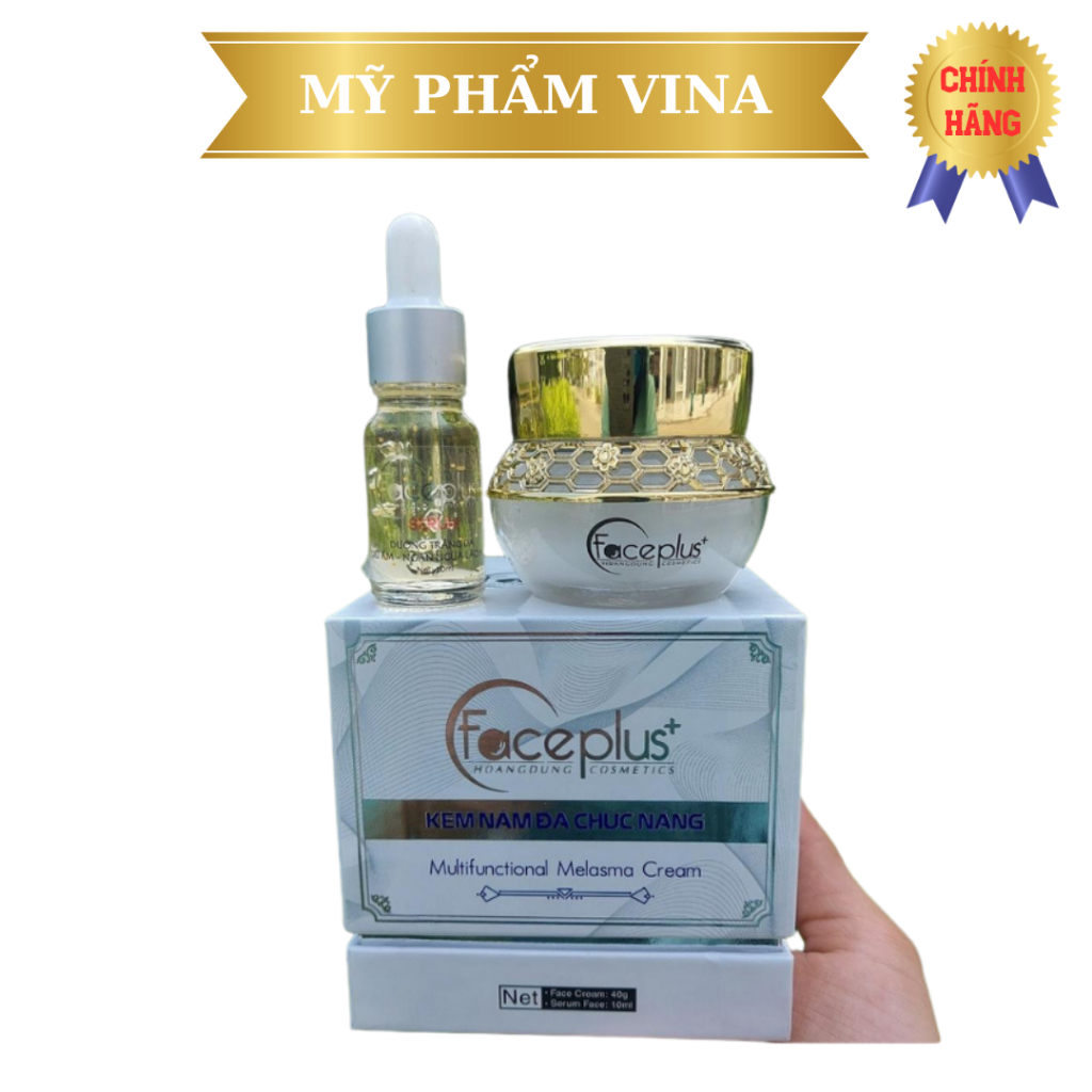 Bộ kem nám FacePlus+ đa chức năng 40gr (tặng serum 20ml và mặt nạ)