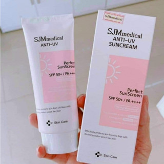 Kem chống nắng SJMmedical Anti UV Perfect SunScreen SJM SPF50+ PA++++ 60ml