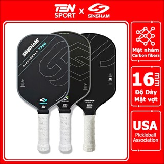  Vợt Pickleball Sinsham Carbon T700 Mặt Nhám Kiểm Soát Bóng Chuyên Nghiệp Hàng Chính Hãng Kèm Túi 