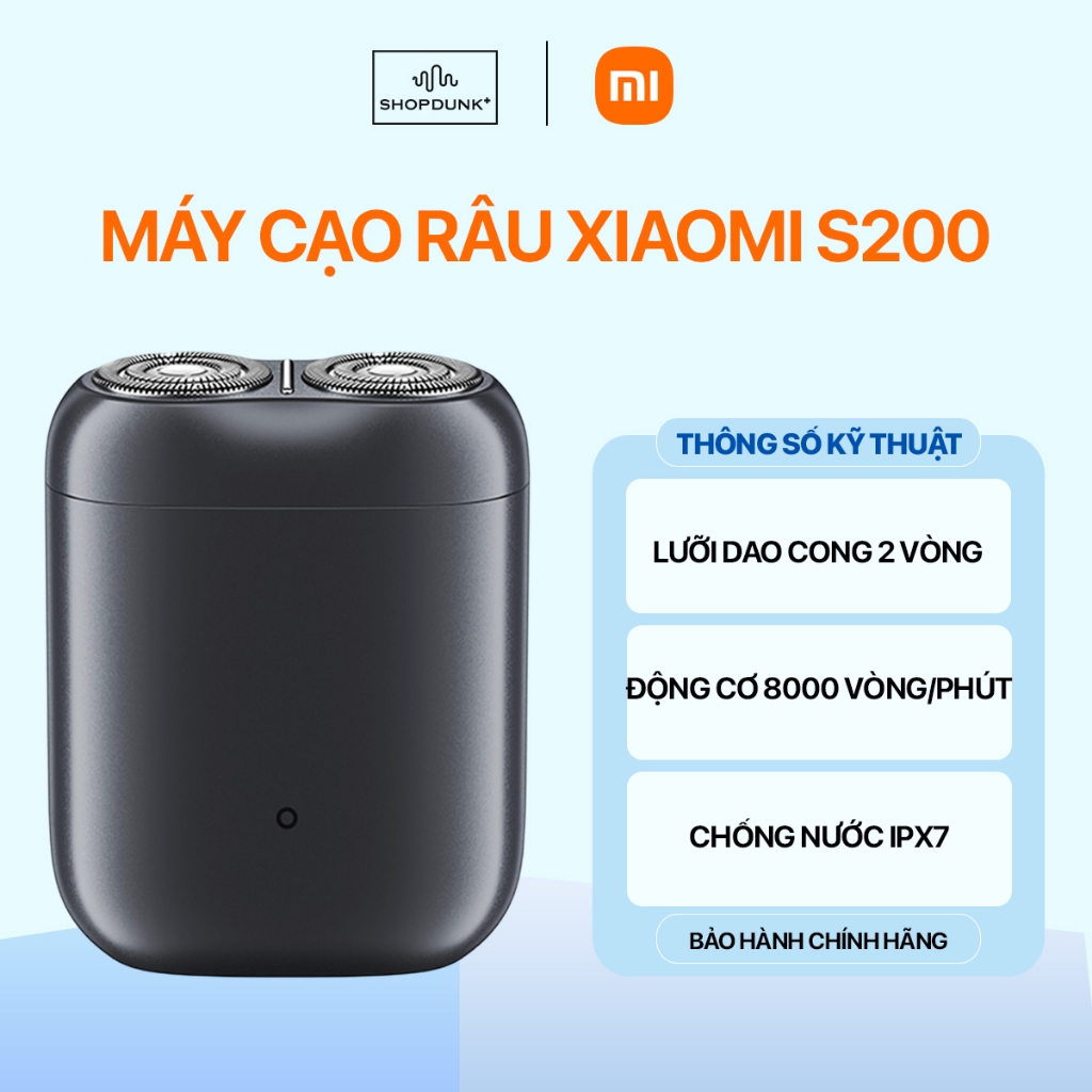 Máy Cạo Râu Điện Xiaomi Electric Shaver S200 Chính Hãng