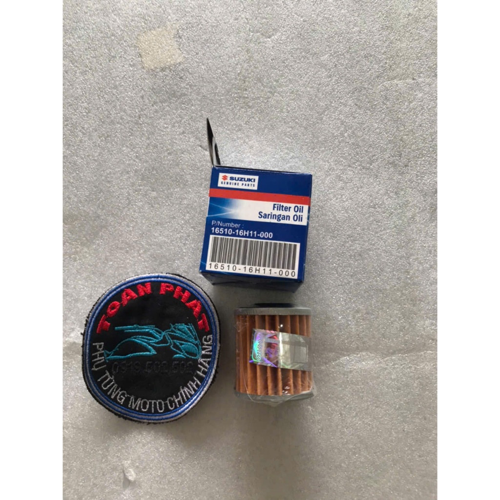 LỌC NHỚT AXELO 125 INDO - LỌC NHỚT AXELO - 16510B16H11N000 - NHẬP KHẨU CHÍNH HÃNG SUZUKI INDONESIA