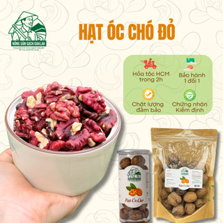   FREESHIP  Hạt Óc Chó Đỏ - Nông Sản Sạch Daklak Hạt Dinh Dưỡng Quà Tặng Sức Khoẻ  Gói 250g 500g  
