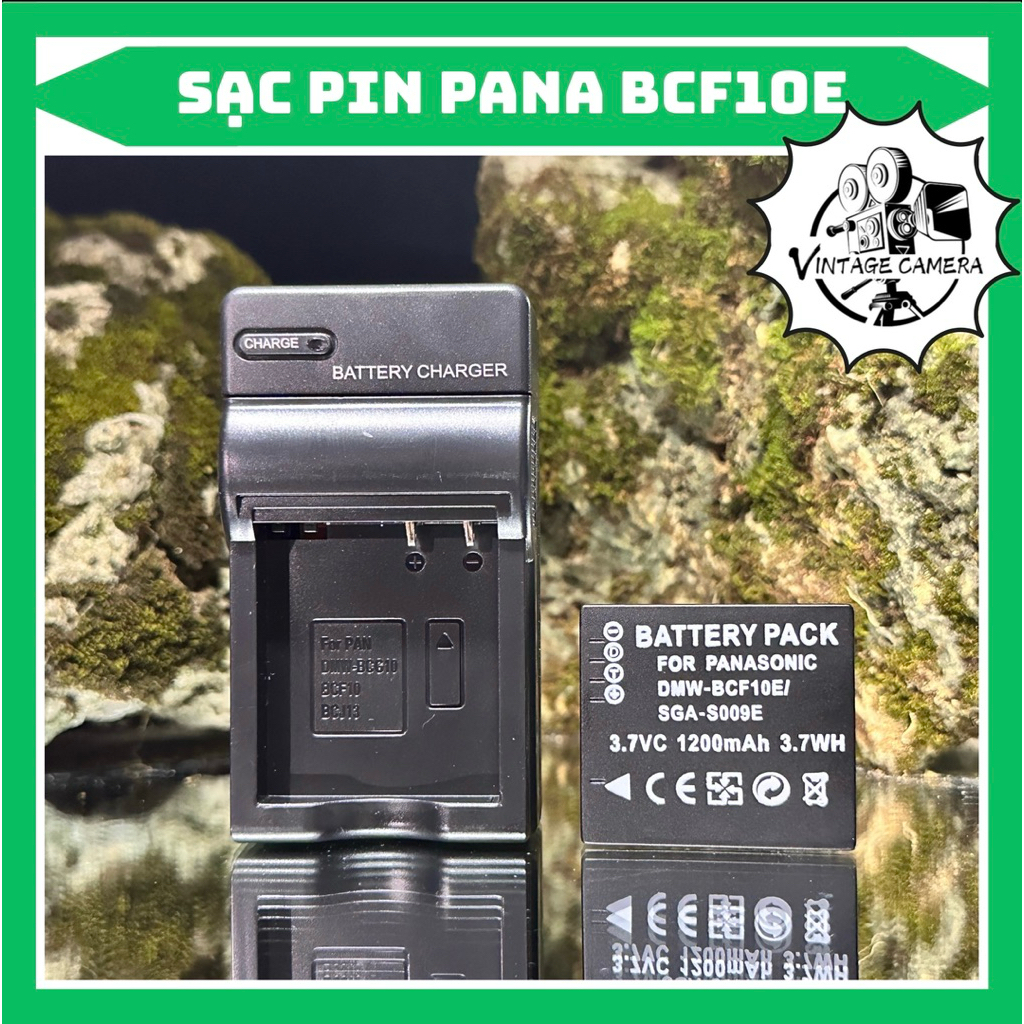 Sạc pin Panasonic DMW-BCF10E(sạc thay thế) dùng cho pin Pana BCF10E