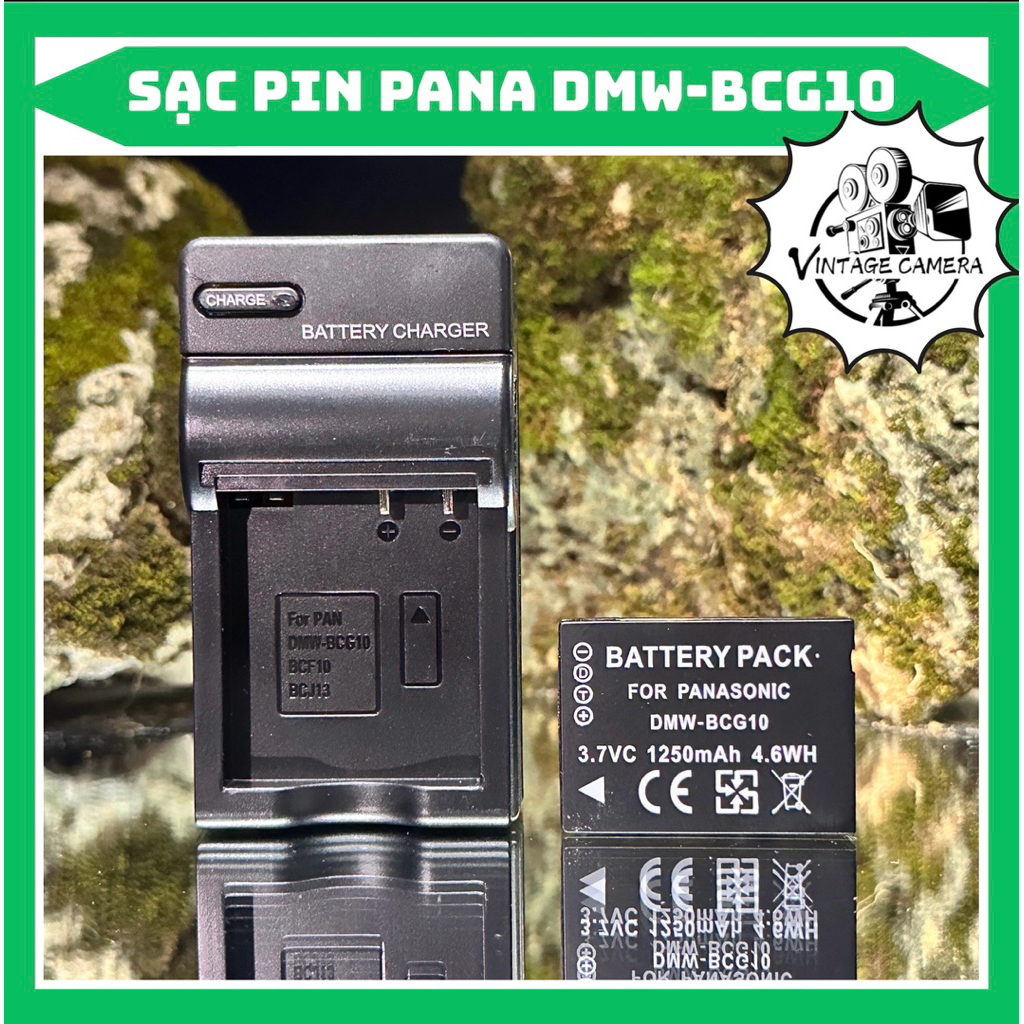 Sạc Pin Panasonic DMW-BCG10(sạc thay thế) dùng cho pin Pana DMW-BCG10