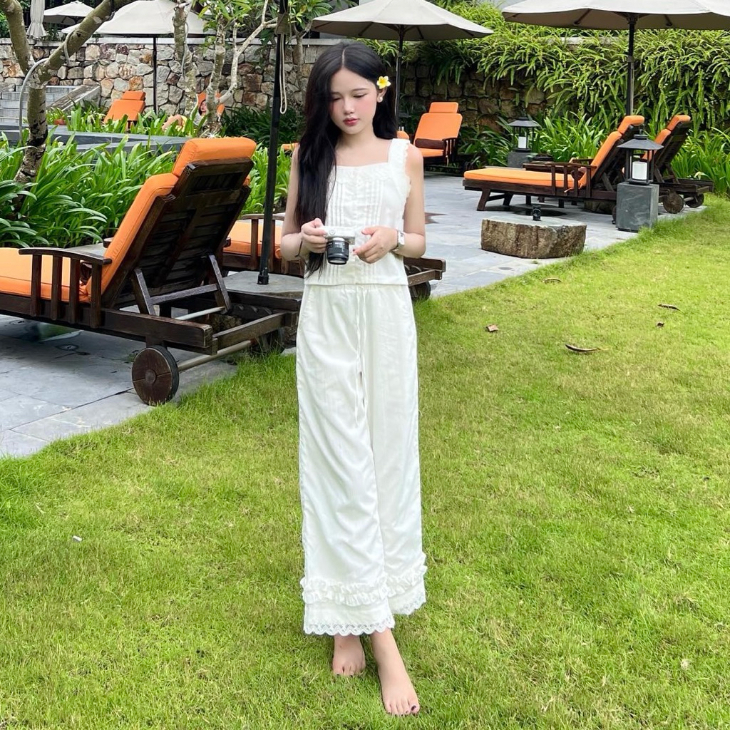 RUBI SET - Set đũi phối bèo - AIMEE