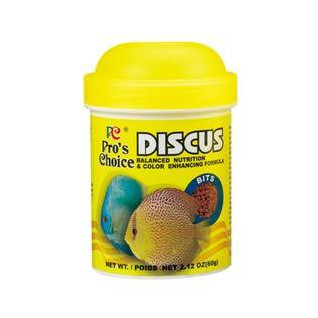 Thức ăn cá Đĩa Pro's Choice 60g – hạt chìm, dinh dưỡng cao cấp, hàng nhập khẩu, giúp cá đĩa lên màu đẹp, phát triển khỏe