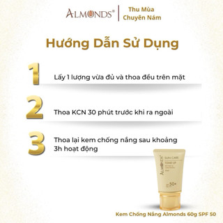 CHỐNG NẮNG MỚI CAO CẤP ALMONDS