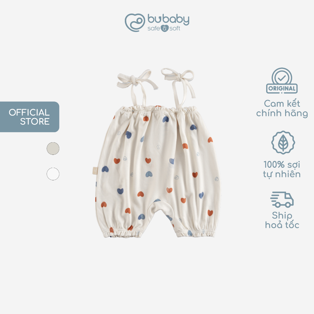 BU Baby (1-12M) Body 2 dây bé gái Gloute - BCT253100 - BU Baby body - BU Baby bé gái - BU Baby sơ si