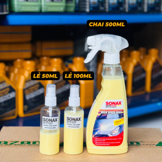 Xịt dưỡng sơn SONAX HIGH SPEED WAX 288200 làm bóng, bảo vệ sơn tạo hiệu ứng lá sen