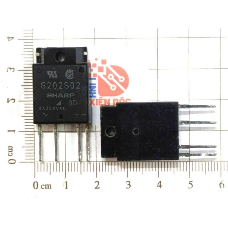 S202S02 Rơ-le bán dẫn SSR Solid State Relay ZIP-4
