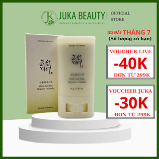  Thanh lăn chống nắng Beauty Of Joseon Matte Sun Stick Mugwort + Camelia SPF50 PA++++ 18gr 