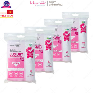  Quần Lót Miễn Giặt Cao Cấp Procare TC Luxury Size L XL XXL Gói 5 Cái 