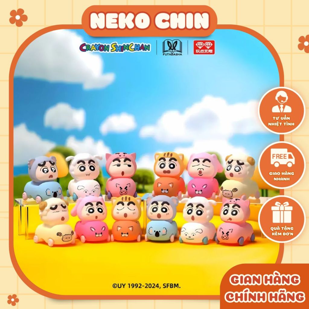 Figure Animal Car Nhân Phẩm Shin-Chan Bút Chì - Mô Hình Chính Hãng Nhật| Goods By Nekochin