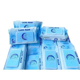 Quà tặng bỉm Goldgi - Đơn 459k tặng Khăn ướt lucky moon 100 tờ