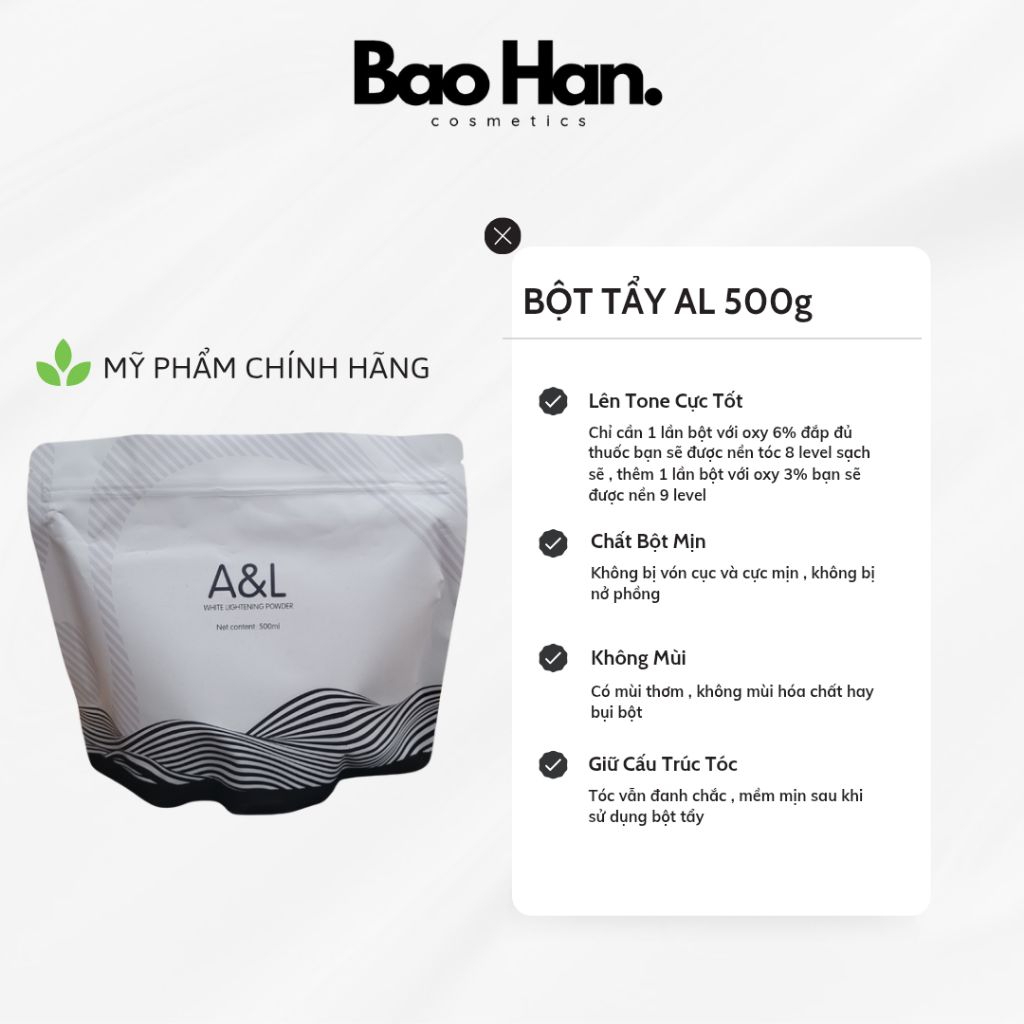 Bột Tẩy AL 500g