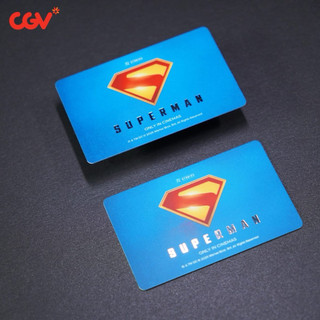 Thẻ Card bo góc Phim Supermen 2025 Cgv cinema Limited