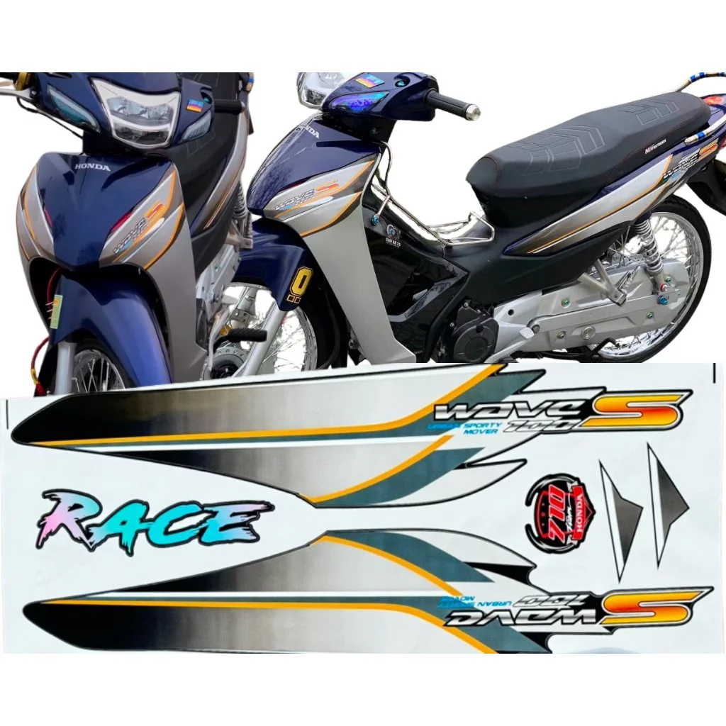 Tem Dán Xe Tem Xe Wave Tem Wave S Dán Cho Xe Wave 50/100/110