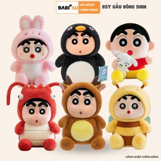 Gấu Bông Shin Chan Cosplay Cậu Bé Bút Chì Shin Mặc Đồ Cosplay Nhân Vật Hoạt Hình Dễ Thương, Babisu
