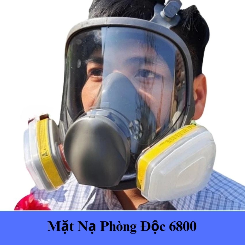 TRỌN BỘ MẶT NẠ PHÒNG ĐỘC VÀ HÓA CHẤT  6800