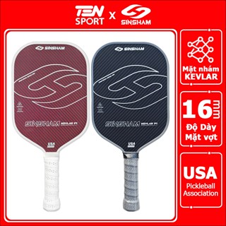Vợt Pickleball SINSHAM KEVLAR P1 Vợt Pickleball Dày 16MM sợi KEVLAR mặt nhám siêu nhẹ siêu bền