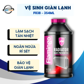 Dung Dịch Vệ Sinh Dàn Lạnh Flamingo F038 – Làm Sạch Điều Hoà, Khử Mùi Hiệu Quả Đánh Bay Nắm Mốc Ô Tô