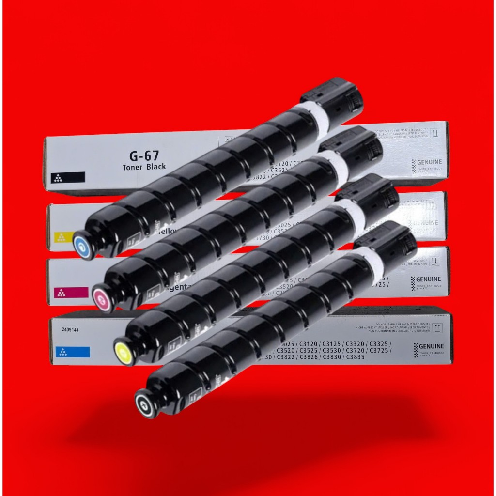 Hộp mực NPG 67 ( G67 ) cho máy photocopy Canon iR ADV iRC3320/ iRC3325/ iRC3330/ iRC3525i. Bộ 4 mầu