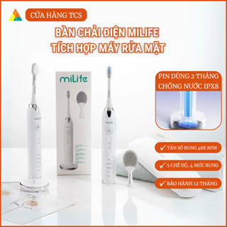 Bàn chải điện miLife AHM01 tích hợp máy rửa mặt