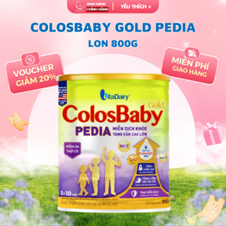 [Bác sỹ Đăng] Sữa bột ColosBaby Gold Pedia Chính Hãng lon 800g