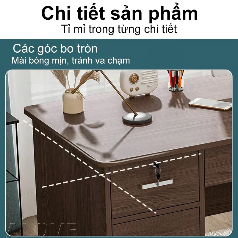 ALOVE Bàn làm việc hiện đại Bàn làm việc đa chức năng phù hợp cho gia đình và văn phòng | BigBuy360 - bigbuy360.vn