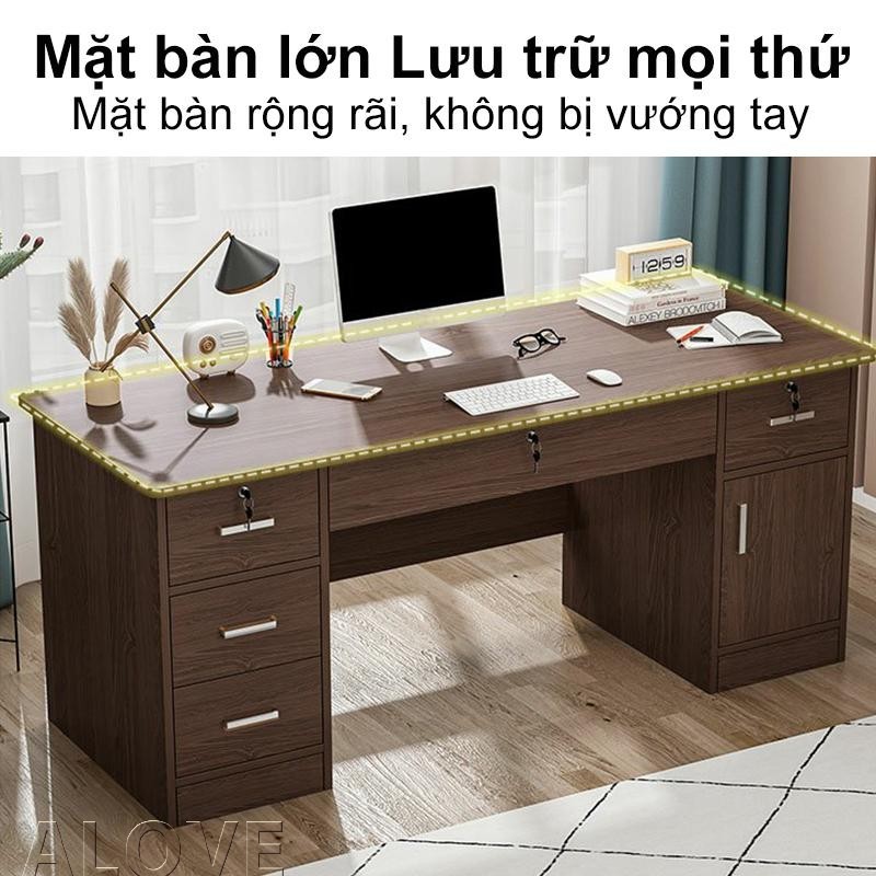 ALOVE Bàn làm việc hiện đại Bàn làm việc đa chức năng phù hợp cho gia đình và văn phòng | BigBuy360 - bigbuy360.vn