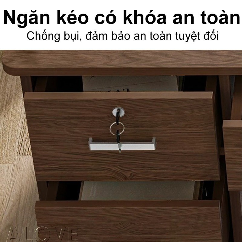ALOVE Bàn làm việc hiện đại Bàn làm việc đa chức năng phù hợp cho gia đình và văn phòng | BigBuy360 - bigbuy360.vn