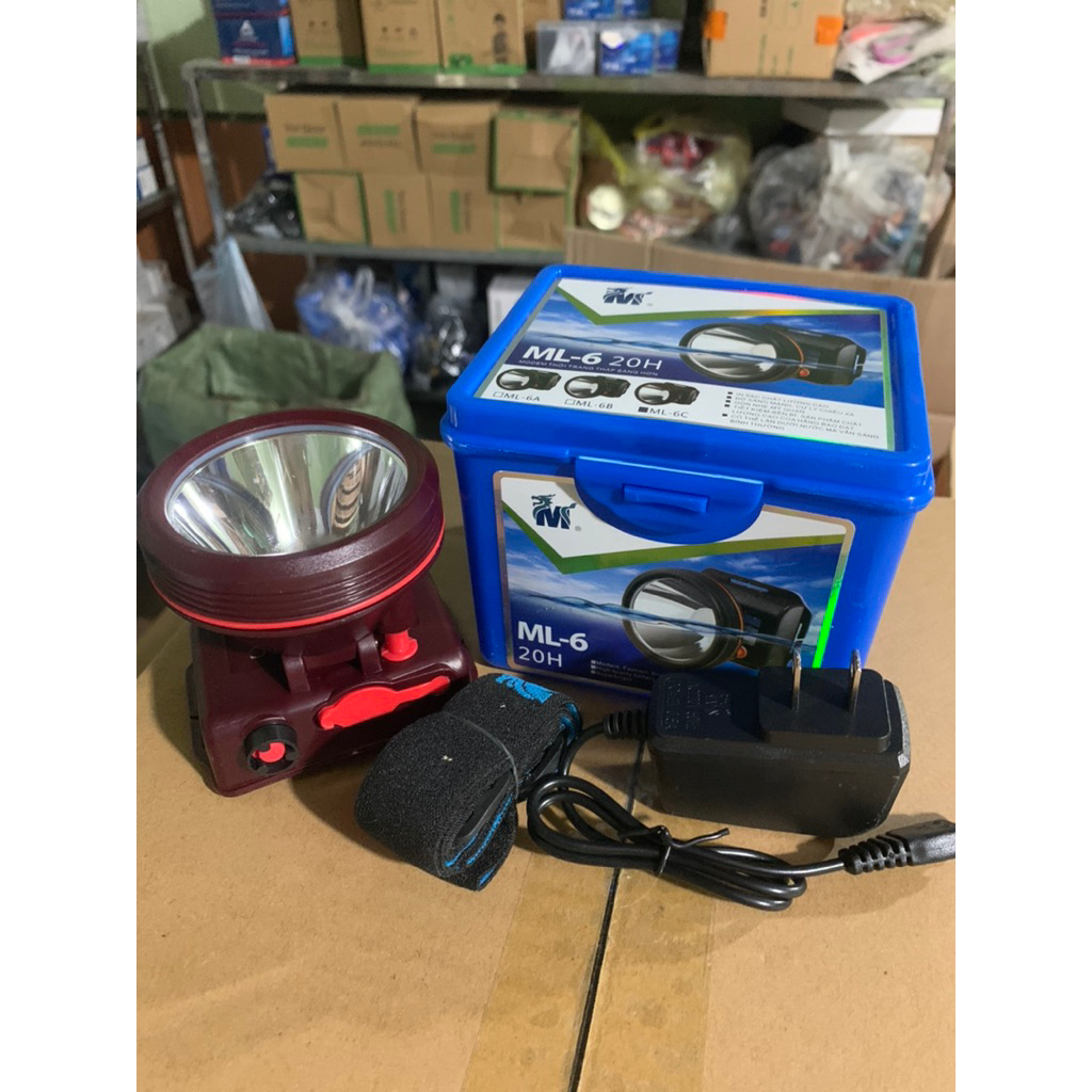 ĐÈN PIN ĐỘI ĐẦU MÃ Ml6-C SIÊU SÁNG