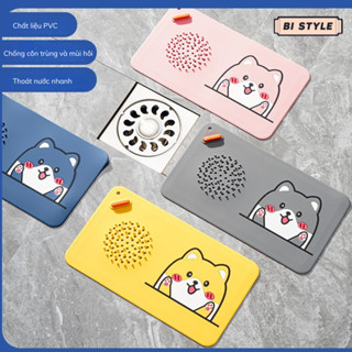 Nắp đậy cống thoát nước ngăn mùi hôi silicon Bistyle, ống bịt cống chặn mùi hôi cống đa năng