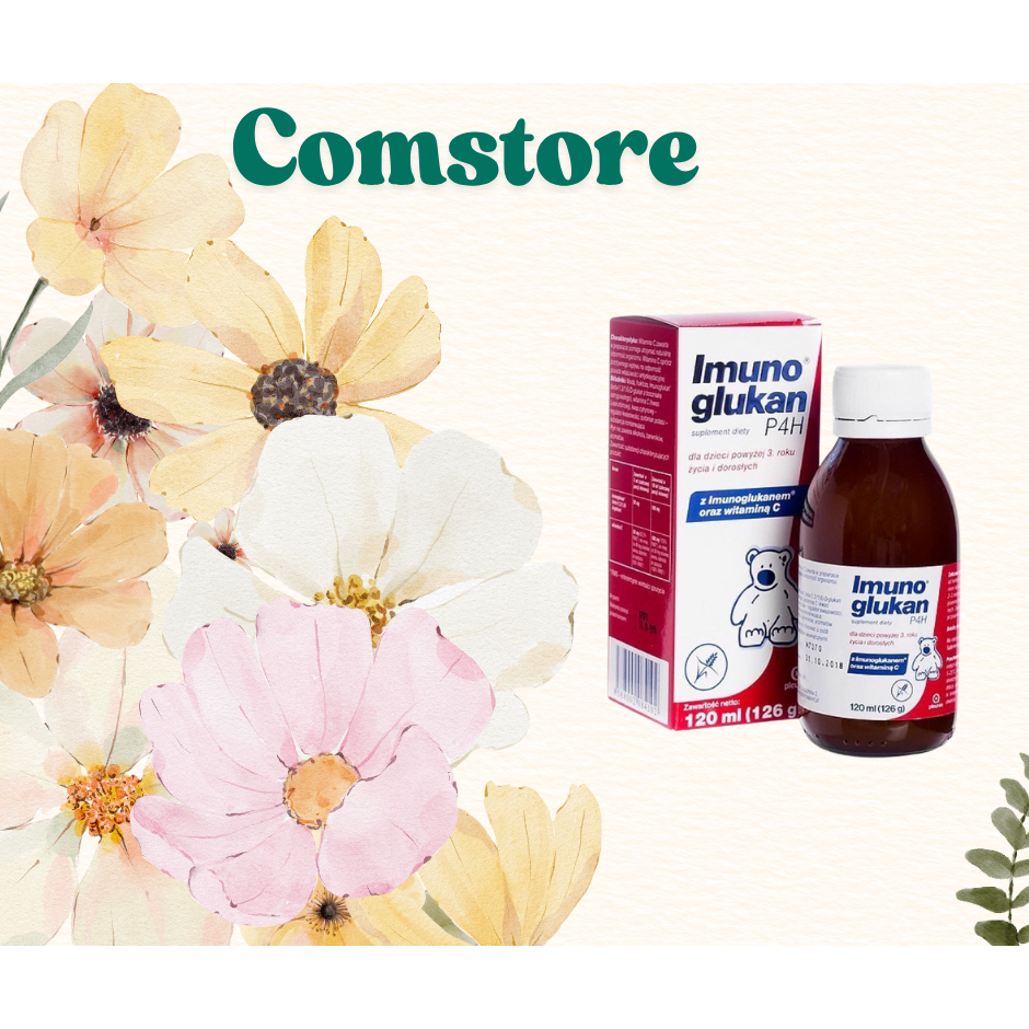 (Thóc Gạo Shop 1989) (Hàng CTY) Thực phẩm bảo vệ sức khoẻ Syrup Kan hỗ trợ đề kháng Imuno Glukan P4H
