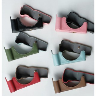  Halfcase-bao da cho máy ảnh Canon R50 R100 