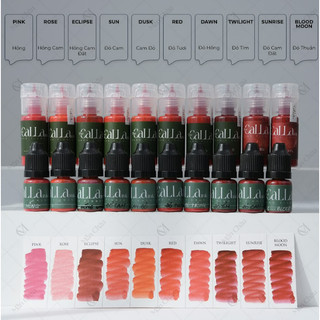 Mực Calla Ink Hà Vy màu xử lý