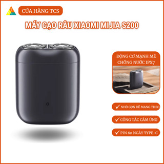  Máy Cạo Râu XM S200 máy cạo râu điện 2 Lưỡi Kép Cao Cấp Thế Hệ Mới Sạc USB Thân Máy Chống Nước 