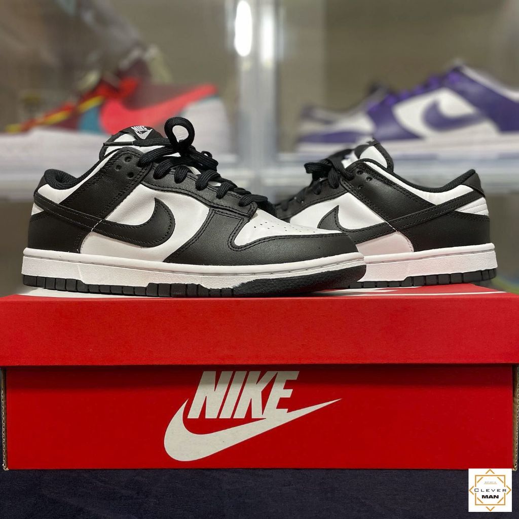 Giày Thể Thao Dunk Low Panda Đen Trắng Cổ Thấp Tặng Kèm HBV (mã 2) Clever Man Store
