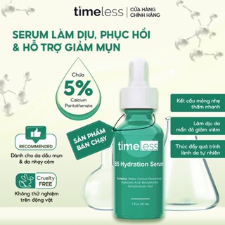 Serum Timeless Vitamin B5 Cấp Ẩm Làm Dịu Kiềm Dầu 30ml