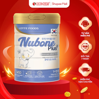 Sữa Công Thức Nubone Plus+ Hỗ Trợ Tiêu Hóa Tăng Cân Phát Triển Trí Não Dành Cho Bé Lon 750g Tới 10 tuổi - Bibomart